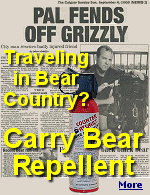 Studies have shown that bear spray is better than a gun in deterring bear attacks. Getting shot with a gun often just pisses them off more than they already are.